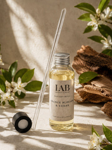 Refill - Orange Blossom & Cedar Wood Reed Diffuser Kit