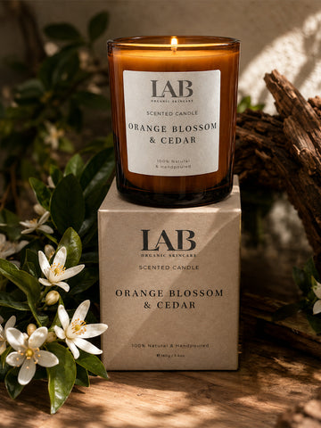 Luxury Orange Blossom & Cedar Boxed Candle